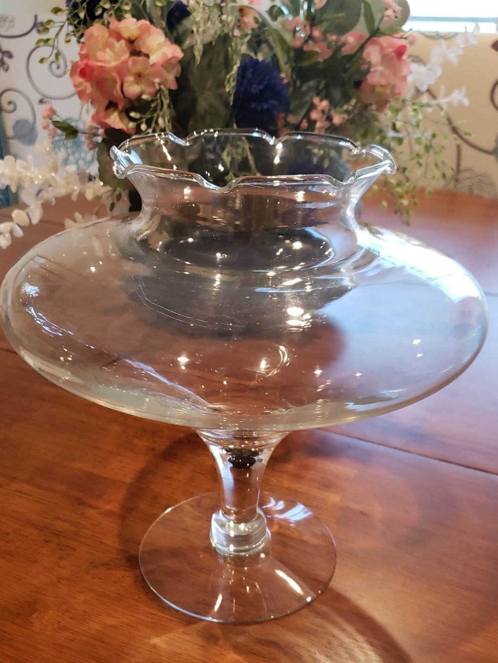 Princess House Vintage Heritage Violet Bowl